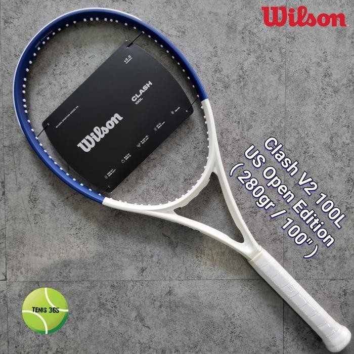 Raket Tenis Wilson Clash 100L V2 US OPEN ( 280gr / 100" )