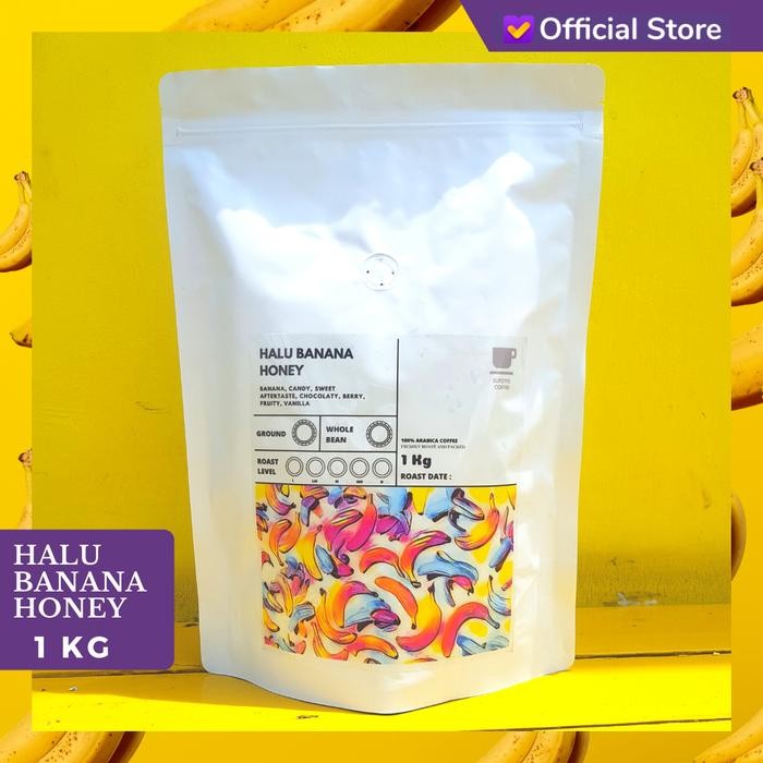 

Kopi Arabika Halu Banana Honey 1 Kilogram - Sutoyo Coffee