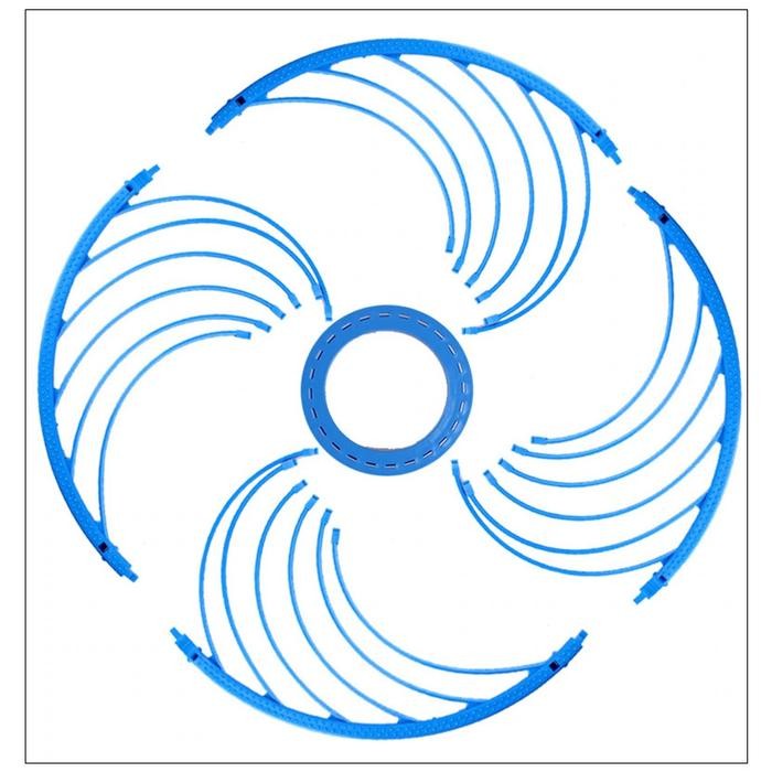 Jaring Lempar 4.2M Jala Pancing Ikan Udang Lempar Siap Pakai Throw Net