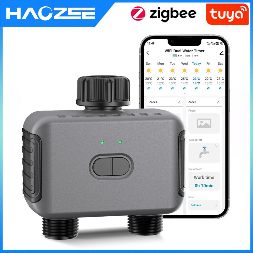 Tuya Smart Zigbee Watering Timer Sprinkler Drip Irrigation System Irrigation Watering System Sprinkl