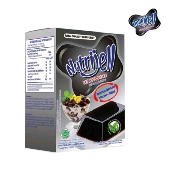 

(Rnd) - Ekonomis Nutrijell Per Pak Isi 12 Pcs Nutrijel Cokelat Nutrijel Leci 10Gr Kecil Nutrijel