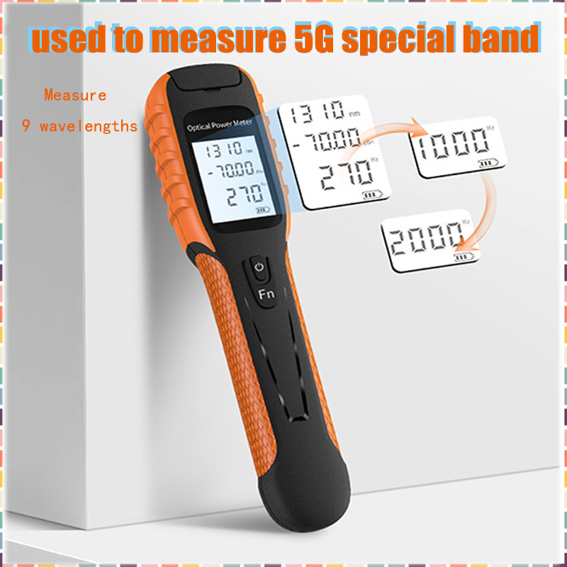 Optical Power Meter MINI 5G Meter Optical Light Source Optical Fiber
