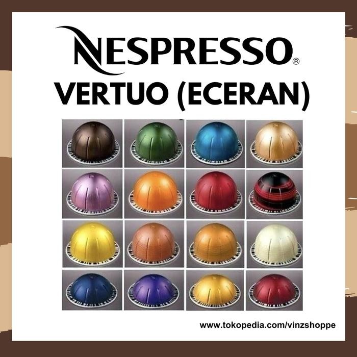 

NWFK Eceran - Kapsul Nespresso Vertuo Capsules - Bebas Pilih Rasa
