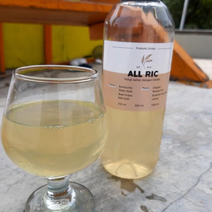 

NWFK Coconut Water Kefir/Kefir Air Kelapa Ijo Raw/No Sugar 500Ml Siap Minum