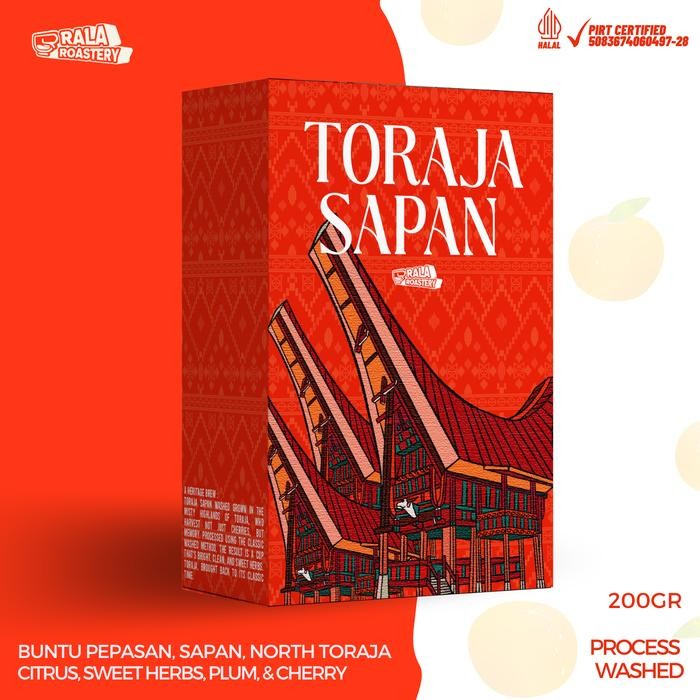 

NWFK Kopi Arabika Toraja Sapan Biji Kopi Single Origin Arabica 200Gr
