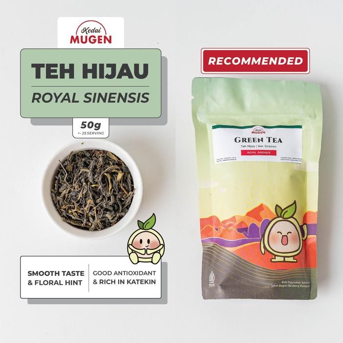 

NWFK Royal Sinensis Green Tea Teh Hijau Sinensis Kualitas Ekspor 50G