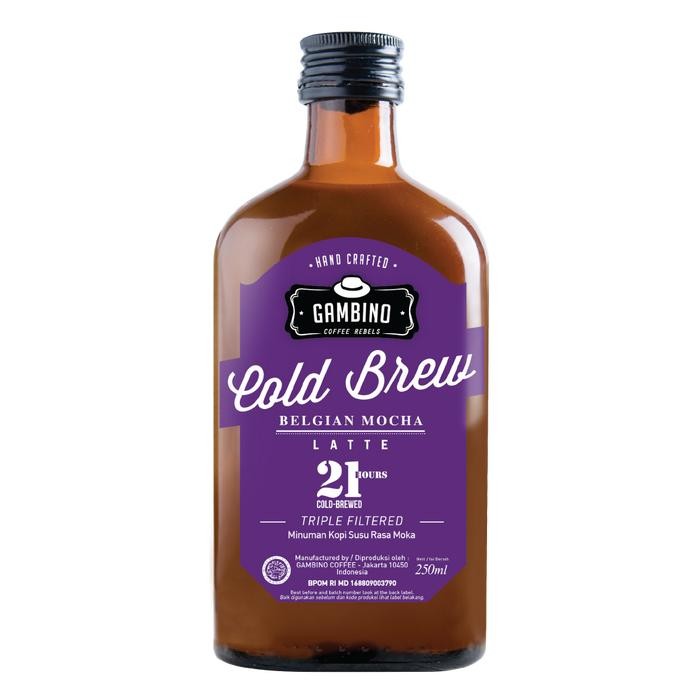

NWFK Gambino Coffee Cold Brew Latte Belgian Mocha 250Ml