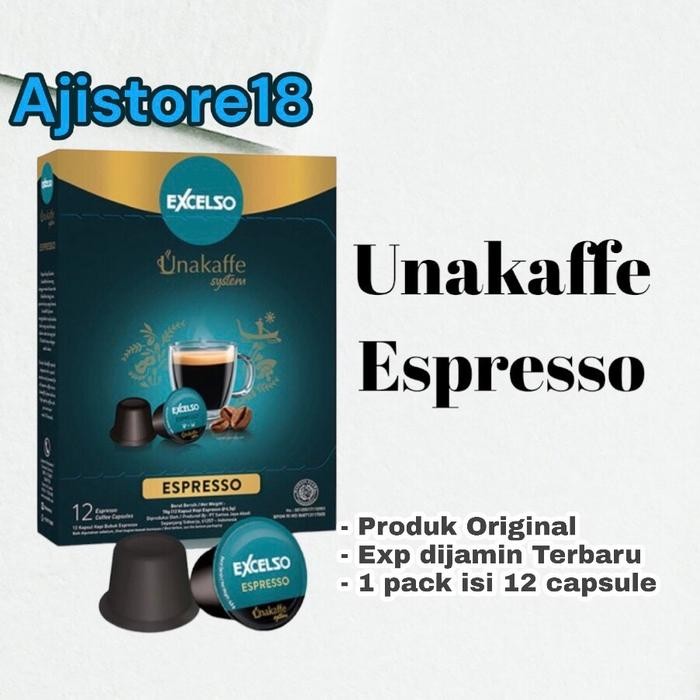 

NWFK Excelso Kopi Unakaffe Kapsul Espresso- Coffee Espresso