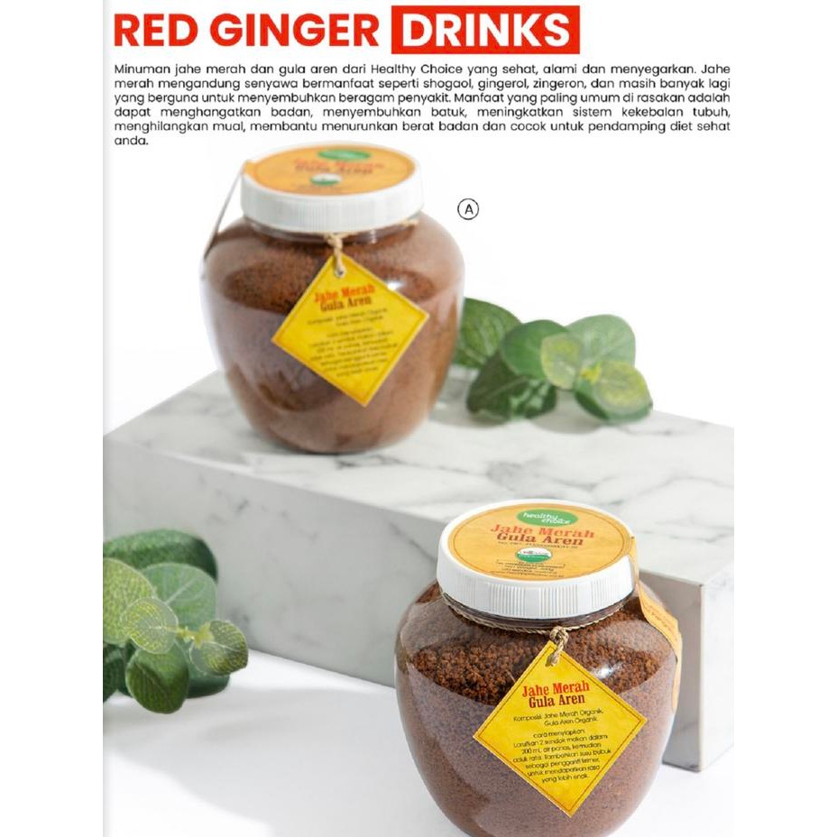 

NWFK Healthy Choice Red Ginger Drink (Minuman Jahe Dan Gula Aren)