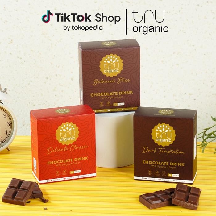 

NWFK Minuman Coklat Rendah Kalori Dengan Gula Sorghum Cokelat Bubuk Truorganic Mix Varian