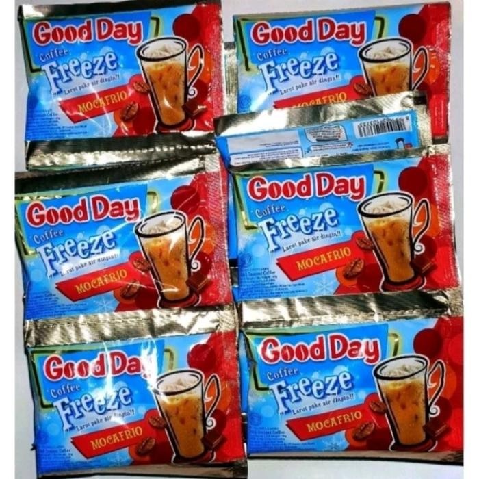 

8SXE Good Day Freeze Mocafrio Renceng Isi 10 Sachet