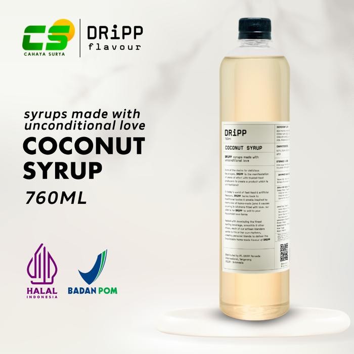 

8SXE Dripp Sirup / Syrup - Coconut Syrup 760 Ml