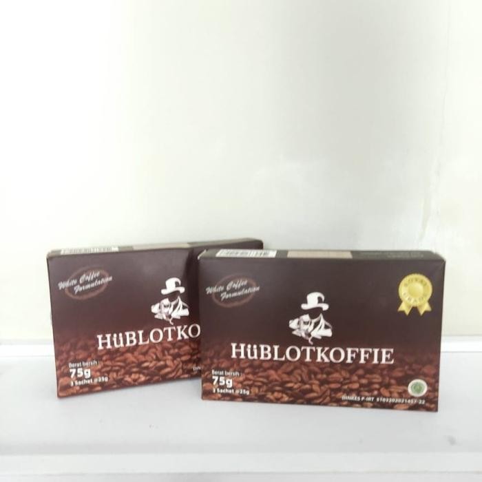 

8SXE Minuman Seduh Kopi Hublotkoffie Hublot Premium Uk Kecil Isi 3 Bungkus