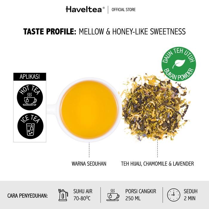 

8SXE Chamomile Pouch Cocodeli By Haveltea Organic Floral Green Tea