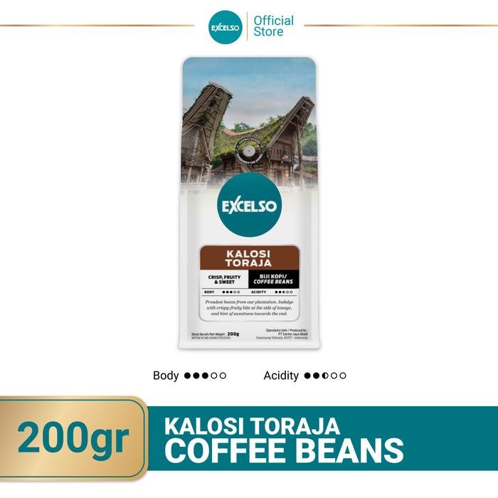 

8SXE Excelso Kopi Kalosi Toraja Beans 200G