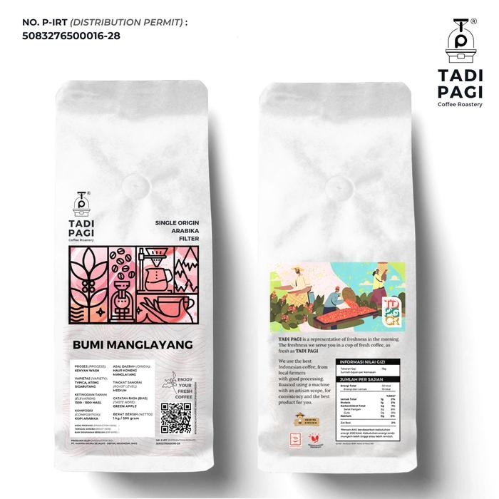 

8SXE Bumi Manglayang 200 Gr Roast Bean Coffee - Biji Kopi Matang