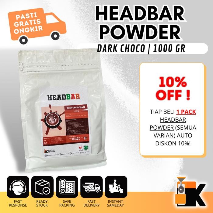 

8SXE Headbar Powder Dark Chocolate 1000Gr