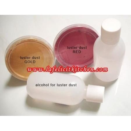 

Ready Alkohol Alcohol 96% Foodgrade Cake Kue Makan Edible Luster Dust Luster