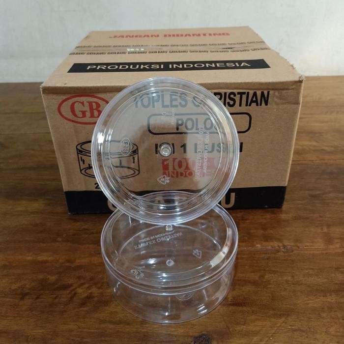 IGZS   Toples Kue Kering Plastik Christian/Lingkaran - 250 Gr