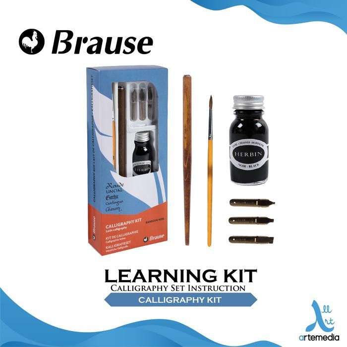 

Pena Kaligrafi Brause Learning Kit Calligraphy Set Instruction