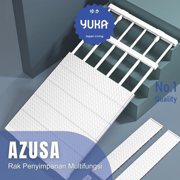 

TERMURAH YAKI - YUA Rak Devider Lemari Adjustable Storage Devider Lemari Dapur Serbaguna Ambalan