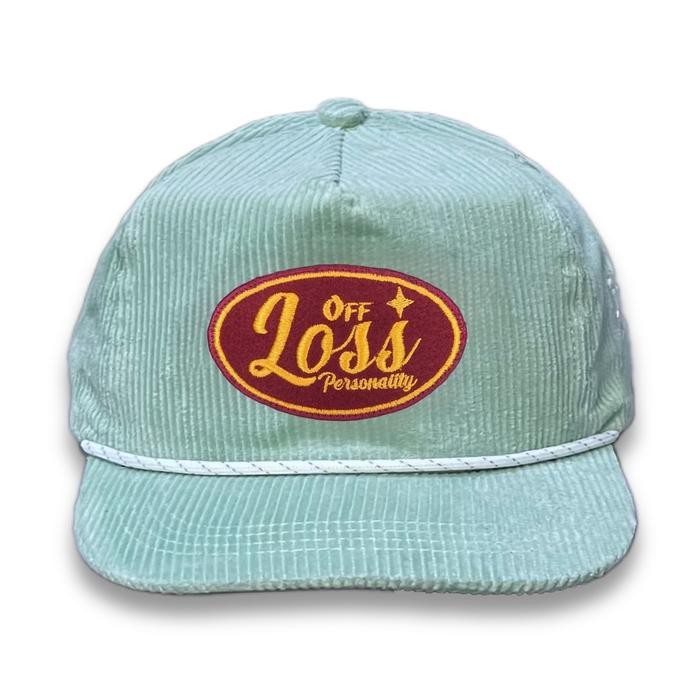 Rope hat Corduroy Loss Sage Thisplan