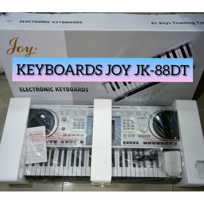 Keyboard Piano Joy Jk 88Dt Jk-88Dt Usb Midi Flashdisk +Kaki Keyboard