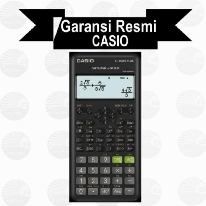 

(Gln) - Casio Fx-350Es Plus - Scientific Kalkulator