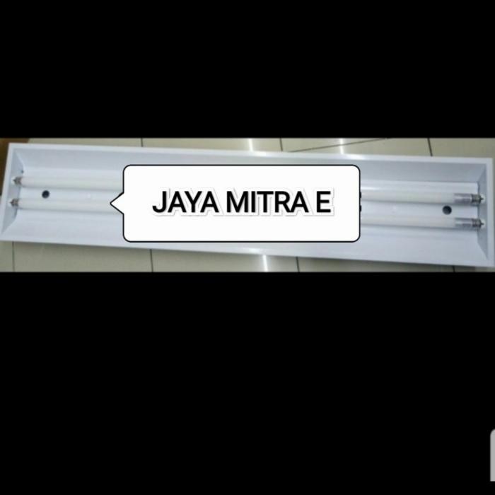 Hemat Kap Lampu Tld Tki 2X36W Komplit Set Tl Neon Philips 36Watt