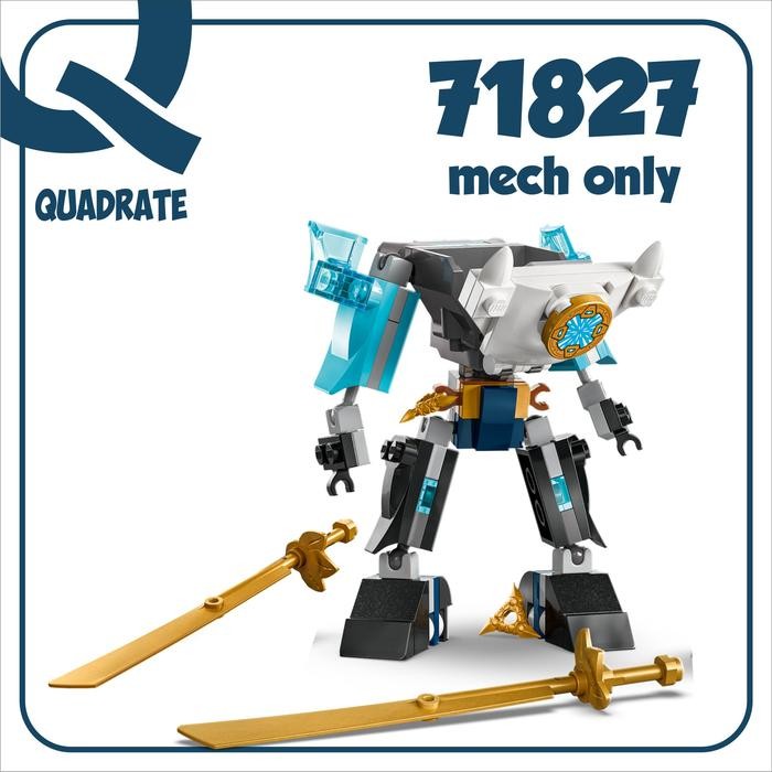 Lego 71827 Zane's Battle Suit Mech (no Minifig)