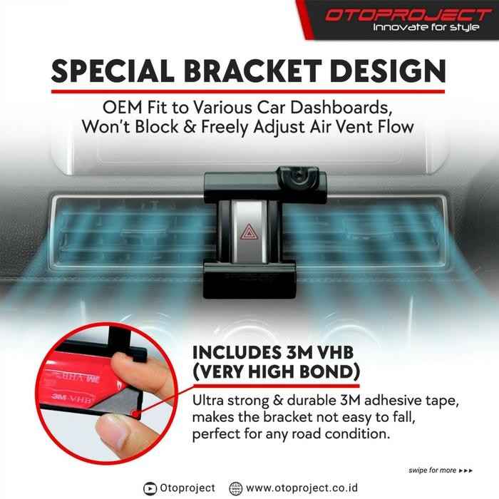 Cuci Gudang Car Phone Holder All New Avanza Holder HP Mobil Otoproject New Avanza