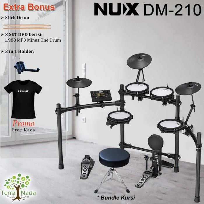 Drum Elektrik NUX DM210 / DM 210 / DM-210 Electric Drum