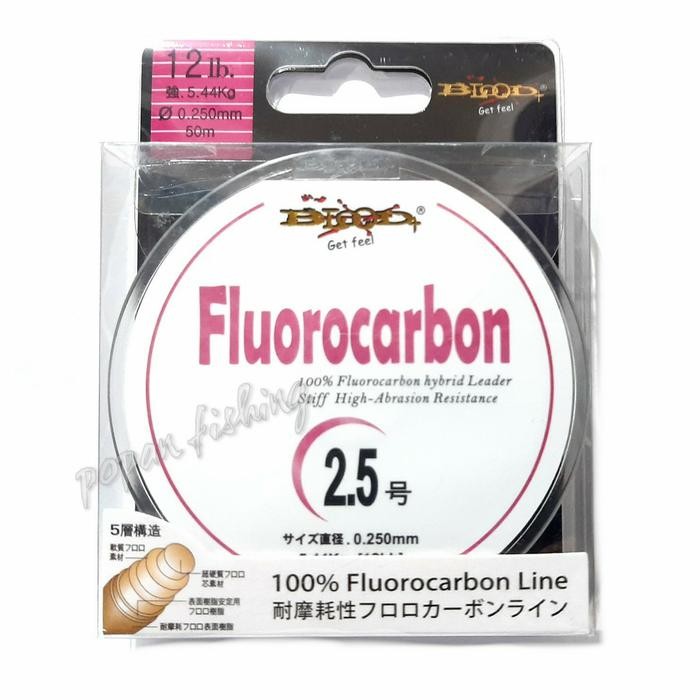 Senar Leader Blood Fluorocarbon 0.25 0.28