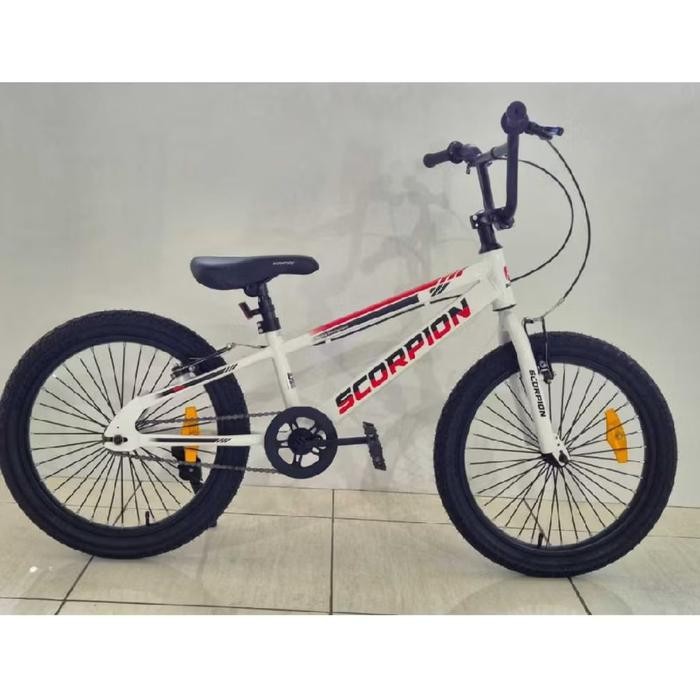 Sepeda Scorpion BMX 20 inch V-brake bearing