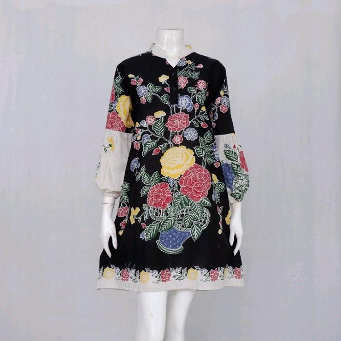 Tunik Batik Wanita - tunik batik solo- batik premium -Anantha flst *