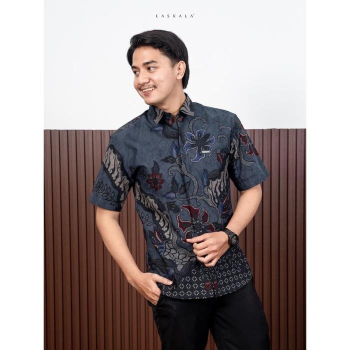 Laskala Premium Batik - Wasta Slimfit Lengan Pendek *