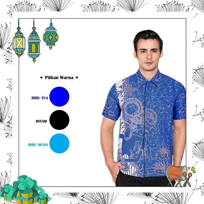 Model Baju Kemeja Batik Modern Pria Assikah Batik *