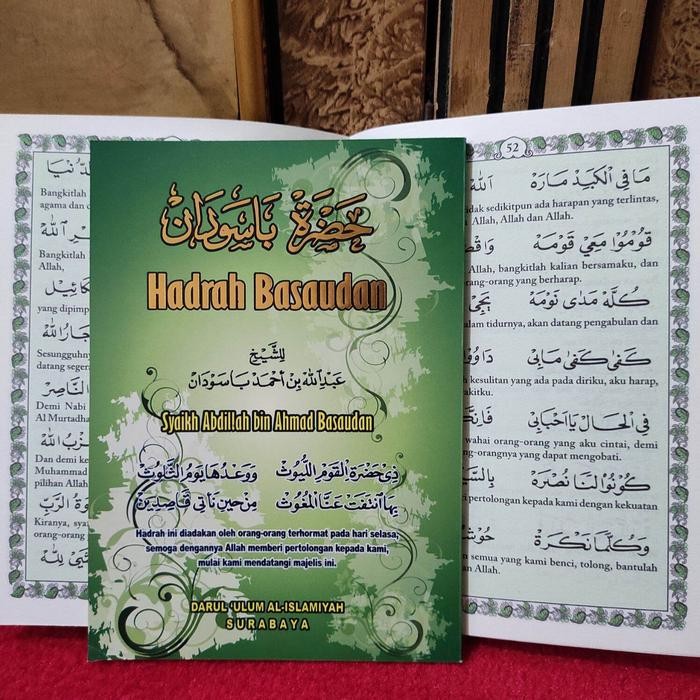 

ASLI Kitab hadroh basaudan Terjemah Arab Latin - Buku solawat komplit READY STOCK
