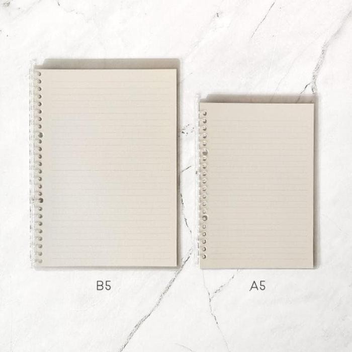 

Slim Smart Ring Binder Transparan B5 kokuyo style