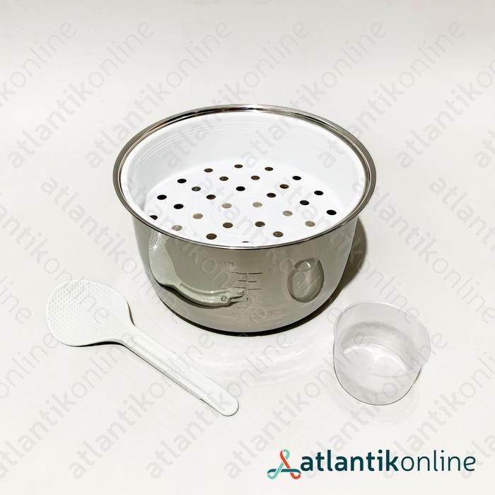 Rice Cooker Com Penanak Panci Stainless Sanken Sj-2200 Sj2200