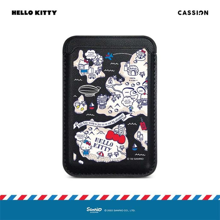 

Pocket Wallet Card Holder Magnetic Cassion Kawaii Maps