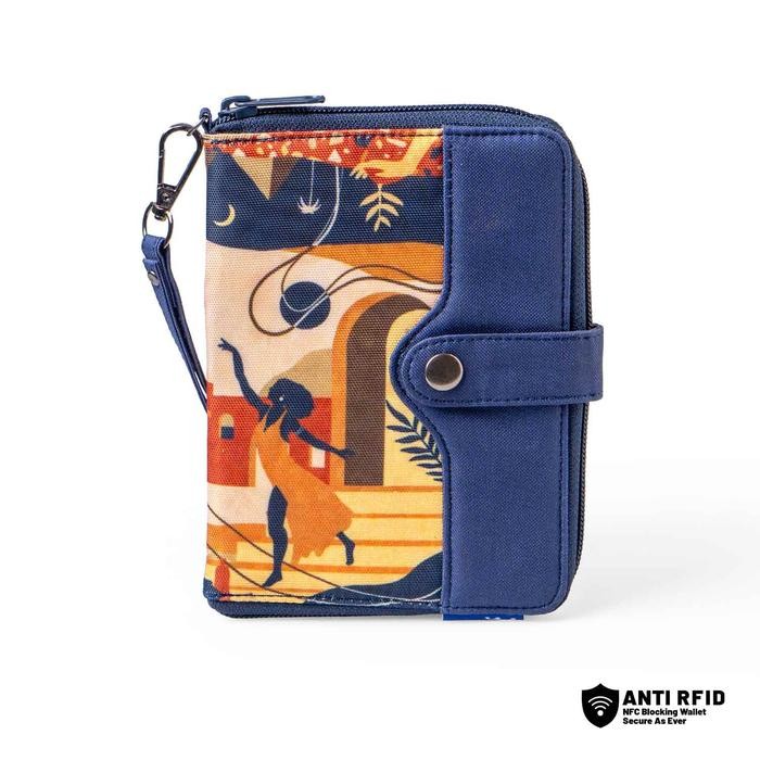 PREMIUM Wallts Wester Dune - Dompet Tempat Holder passport multifungsi Case