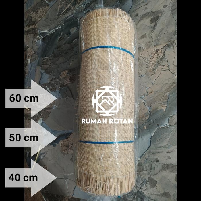 PREMIUM Anyaman rotan close/rapat ajiro roll