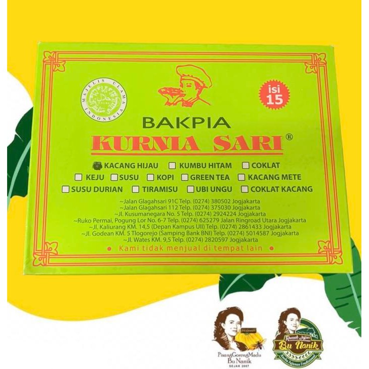 

OR6T Bakpia Kurnia Sari Asli Jogja