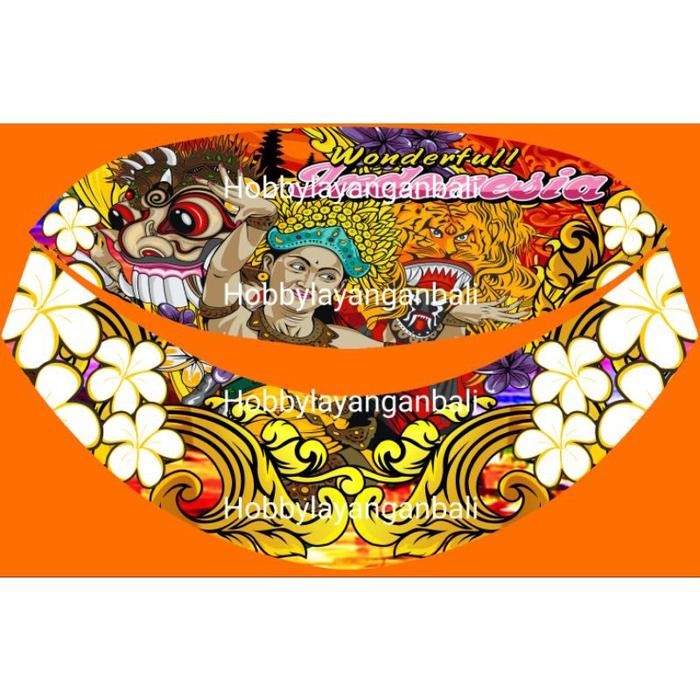 (Allthebest) sampul kain layangan gapangan pegon ceper sawangan motif digital print 2