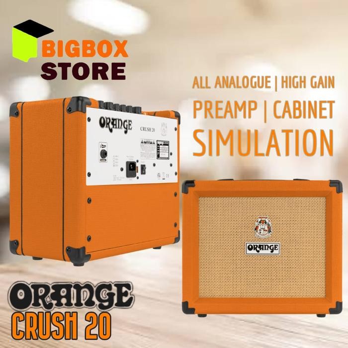 Ampli Gitar Orange Crush 20 / Crush20 / Crush-20 Original