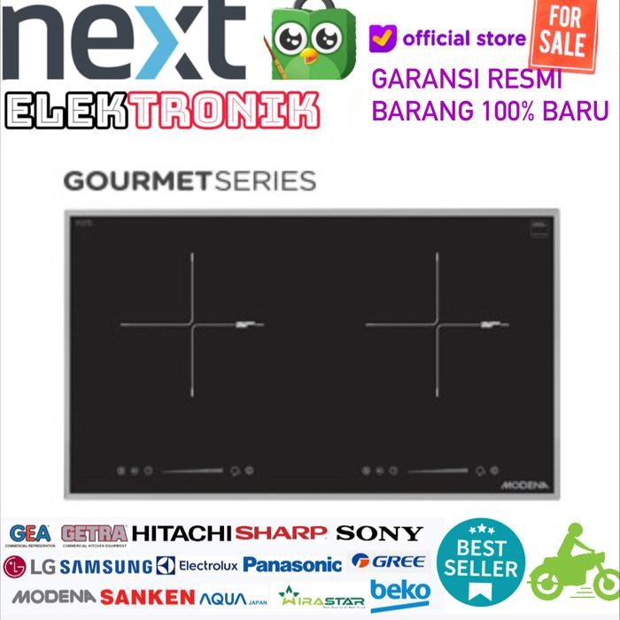Modena Bi 1725 Kompor Listrik 2 Tungku Kompor Induksi Garansi