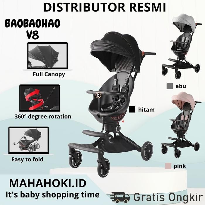 Y5Y5 Baby Stroller Magic Micro Trike Baobaohao V8/Kereta Dorong Sepeda Anak