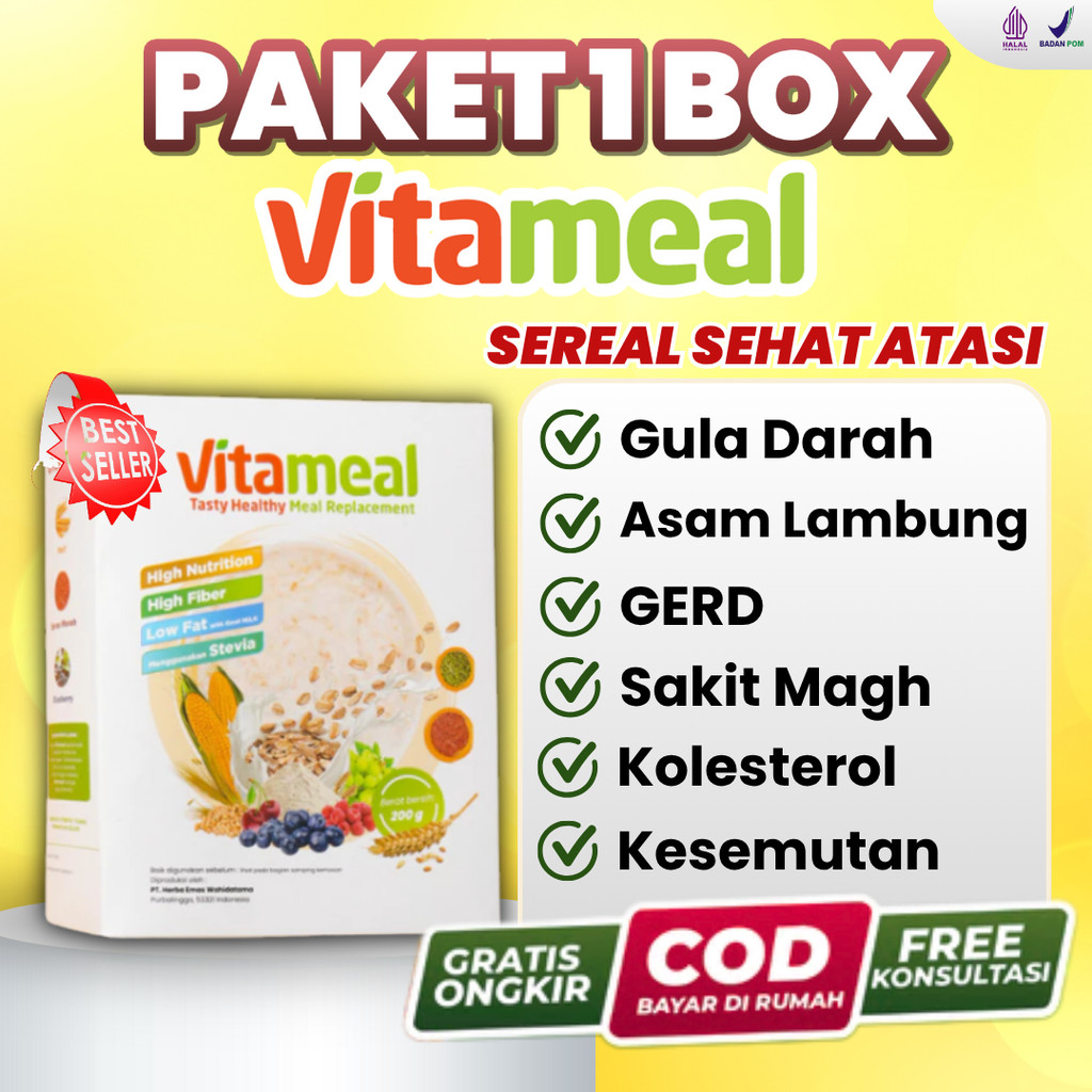 

Vitameal Diabetes Suger Metafiber Nutrisi Multigrain Bpom Suplemen Serat Original Fiber Mencegah FITAMEAL SUPERFOOD