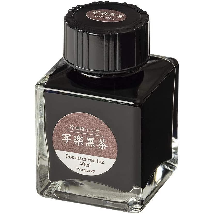 

Taccia Tfpi-Wd42-5 Fountain Pen Ink, Shuraku Toshusai Natane Kurocha